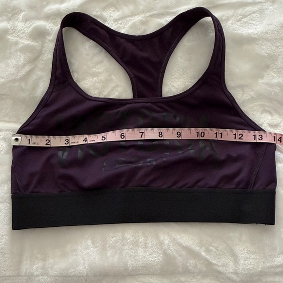 Victoria Sport Women's Dark Purple Sports Bra - Picture 2 of 3